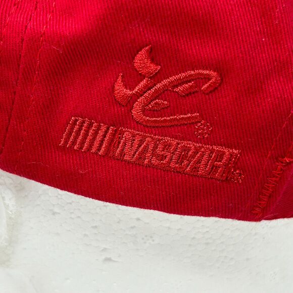 Vintage Y2Ks Dale Earnhardt Jr Budweiser NASCAR Dad Hat Cap Red Chase Authentics - Picture 8 of 11